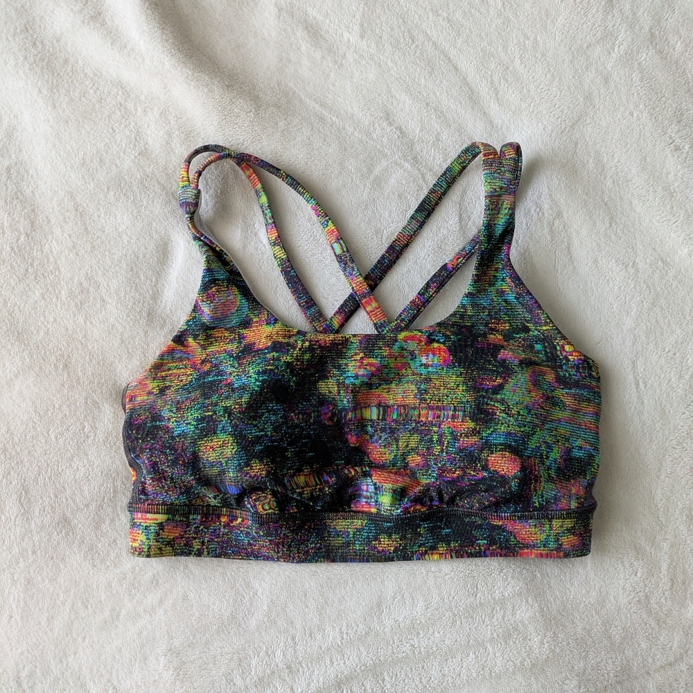 lululemon athletica Multicolor Strappy Sports Bra